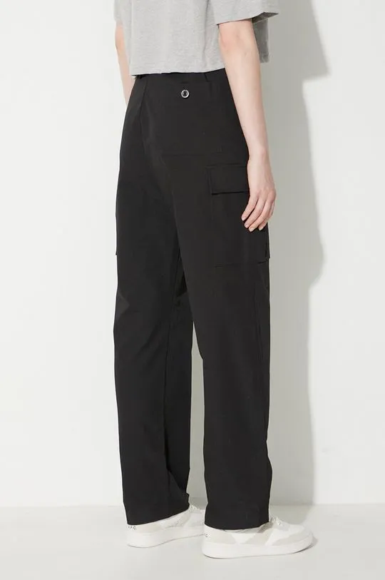 adidas trousers Cargo Pant women's black color