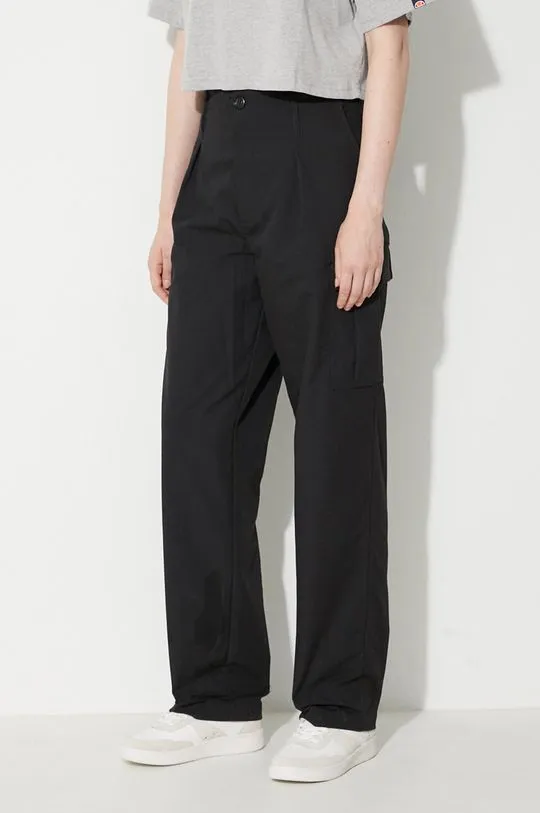 adidas trousers Cargo Pant women's black color