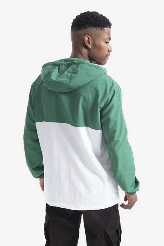 Alife jacket men's green color Alife Registered Logo ALISS20-28 HUNTER GREEN/WHITE