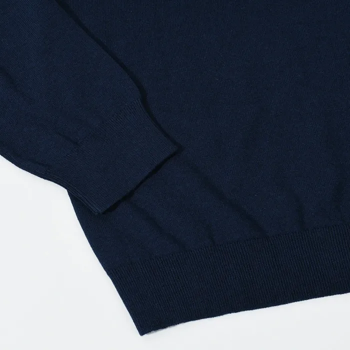 A.P.C.  |Crew Neck Long Sleeves Plain Logo Designers Sweaters