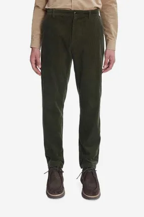 A.P.C. trousers Pantalon Constantin men's green color