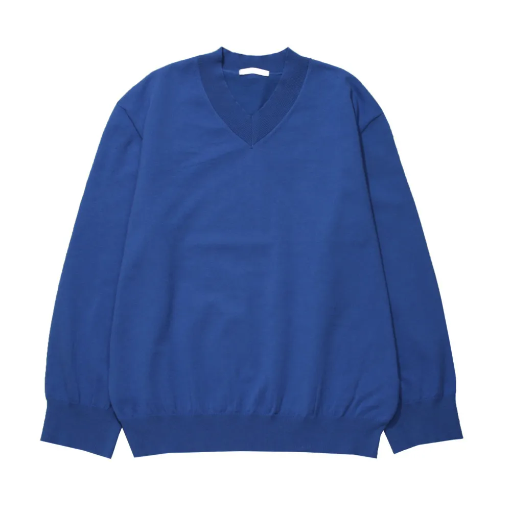 ASCLO  |Pullovers Unisex Nylon Fine Gauge Street Style V-Neck