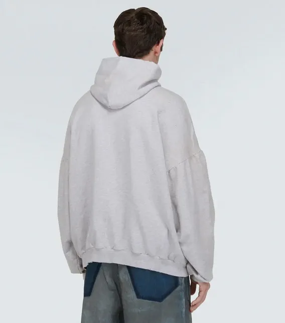 BALENCIAGA  |Pullovers Unisex Street Style Long Sleeves Plain Cotton