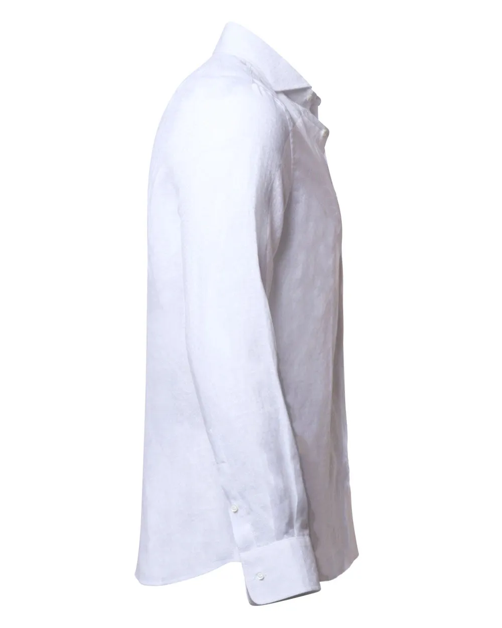 Bianco White Sportshirt