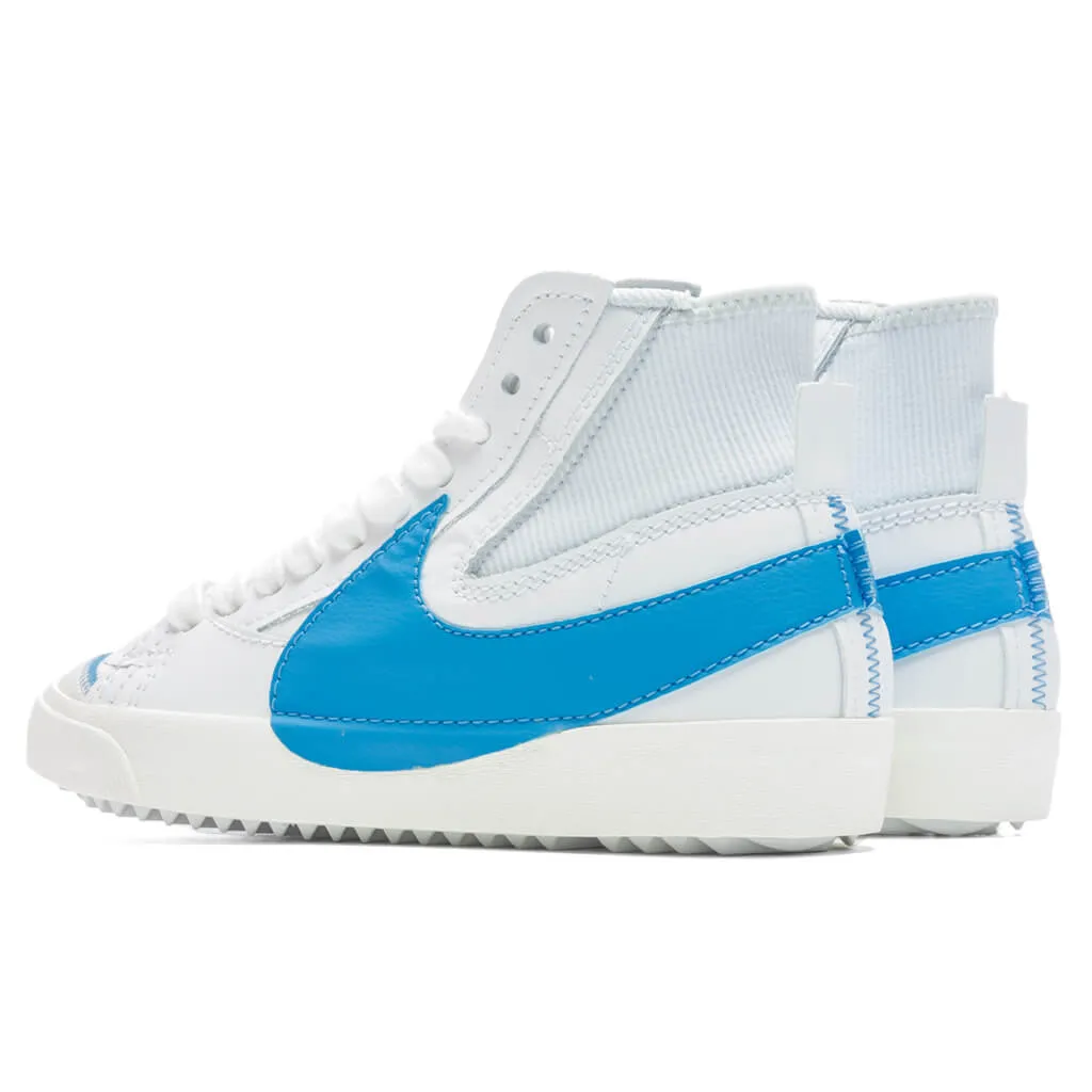 Blazer Mid '77 Jumbo - White/Univerity Blue/Black