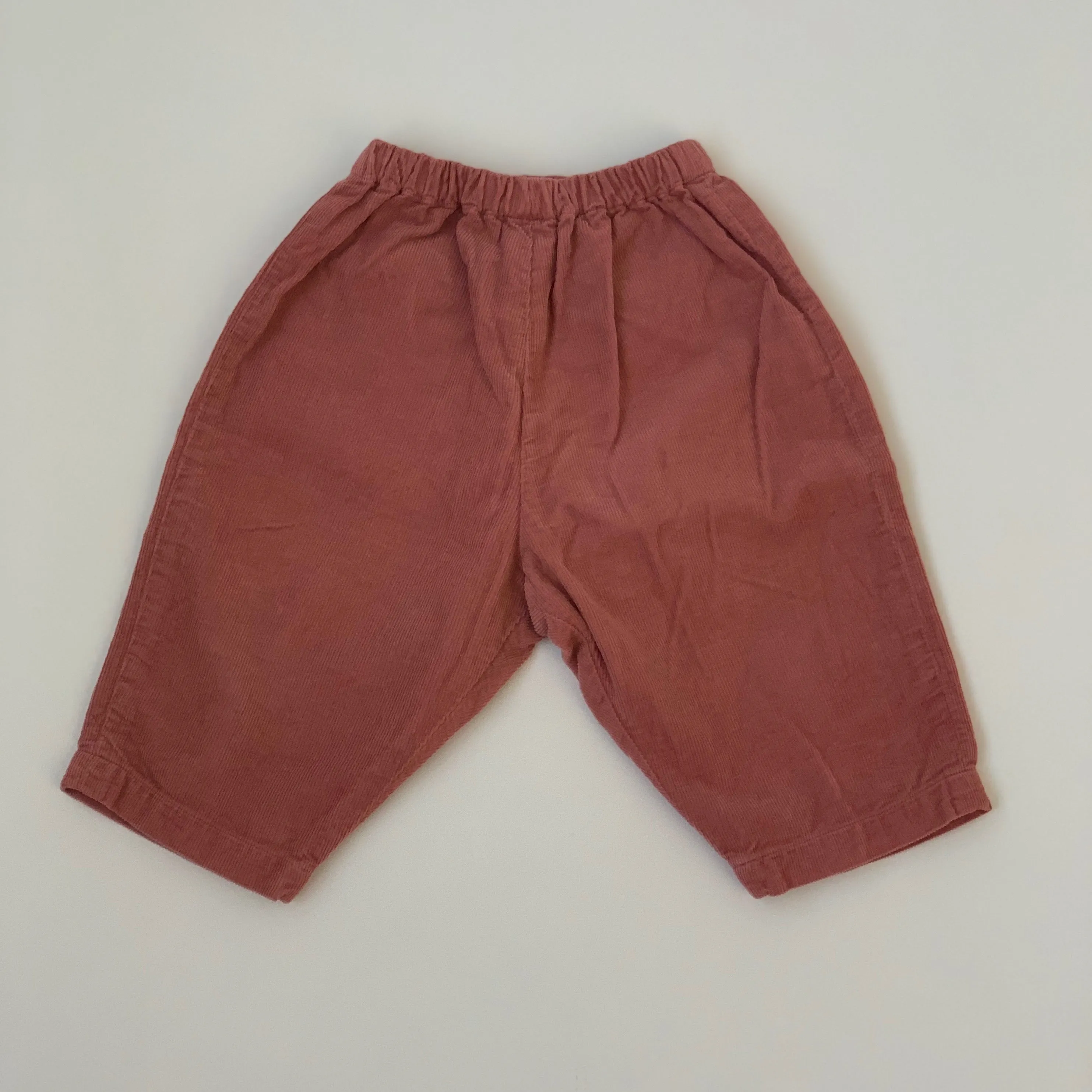 Bonton Rust Fine Cord Trousers: 6 Months