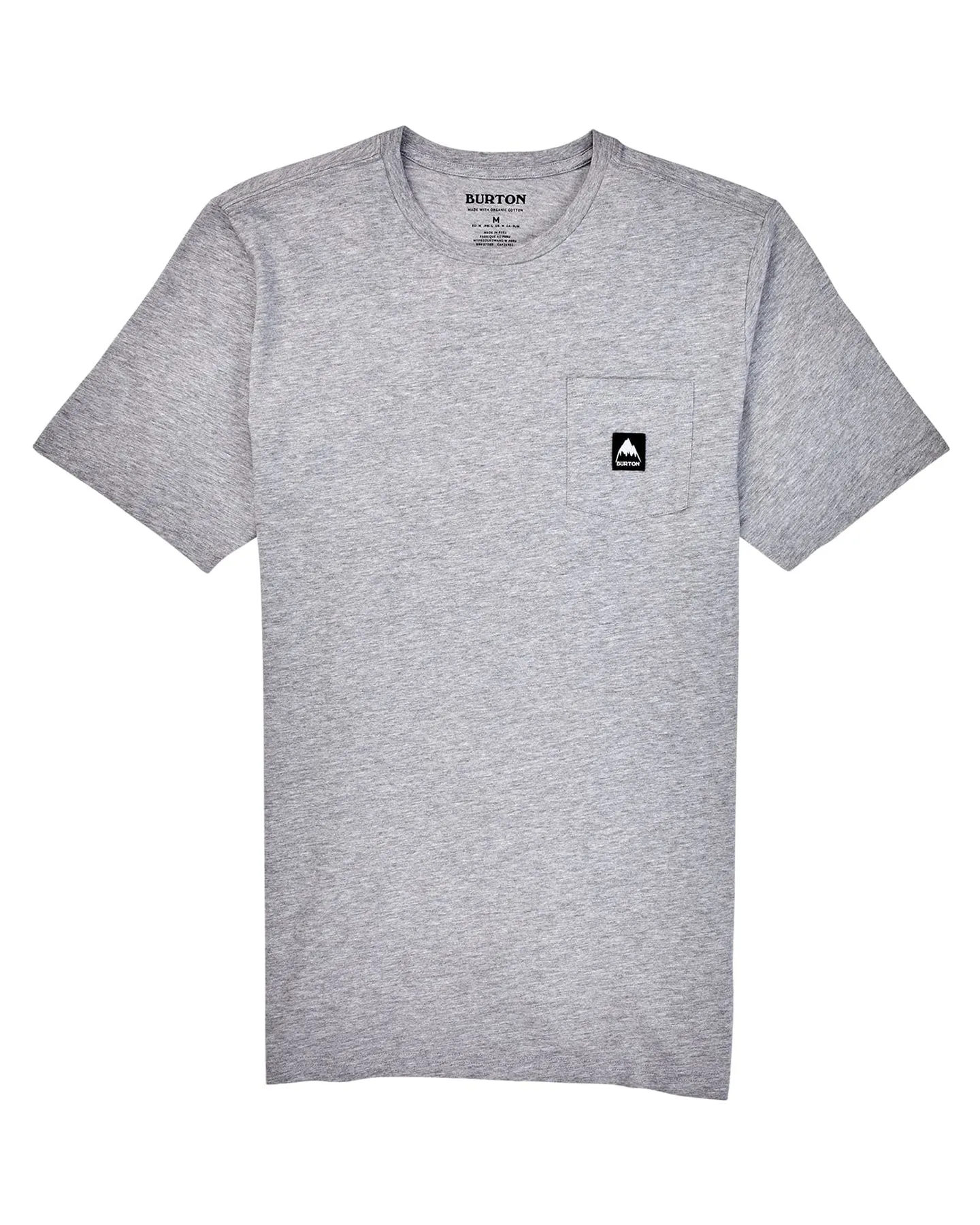 Burton Colfax Short Sleeve T-Shirt - Gray Heather