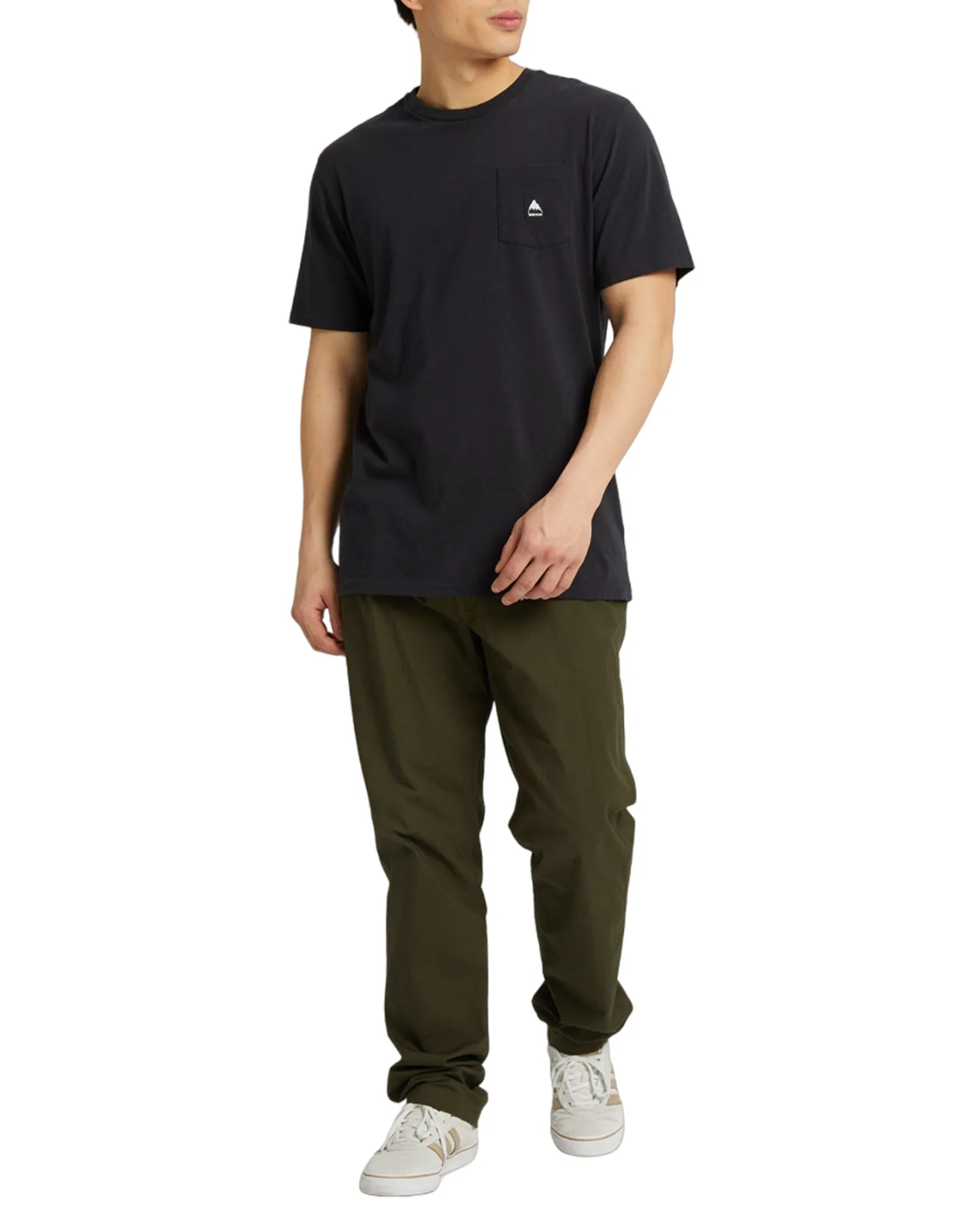 Burton Colfax Short Sleeve T-Shirt - True Black