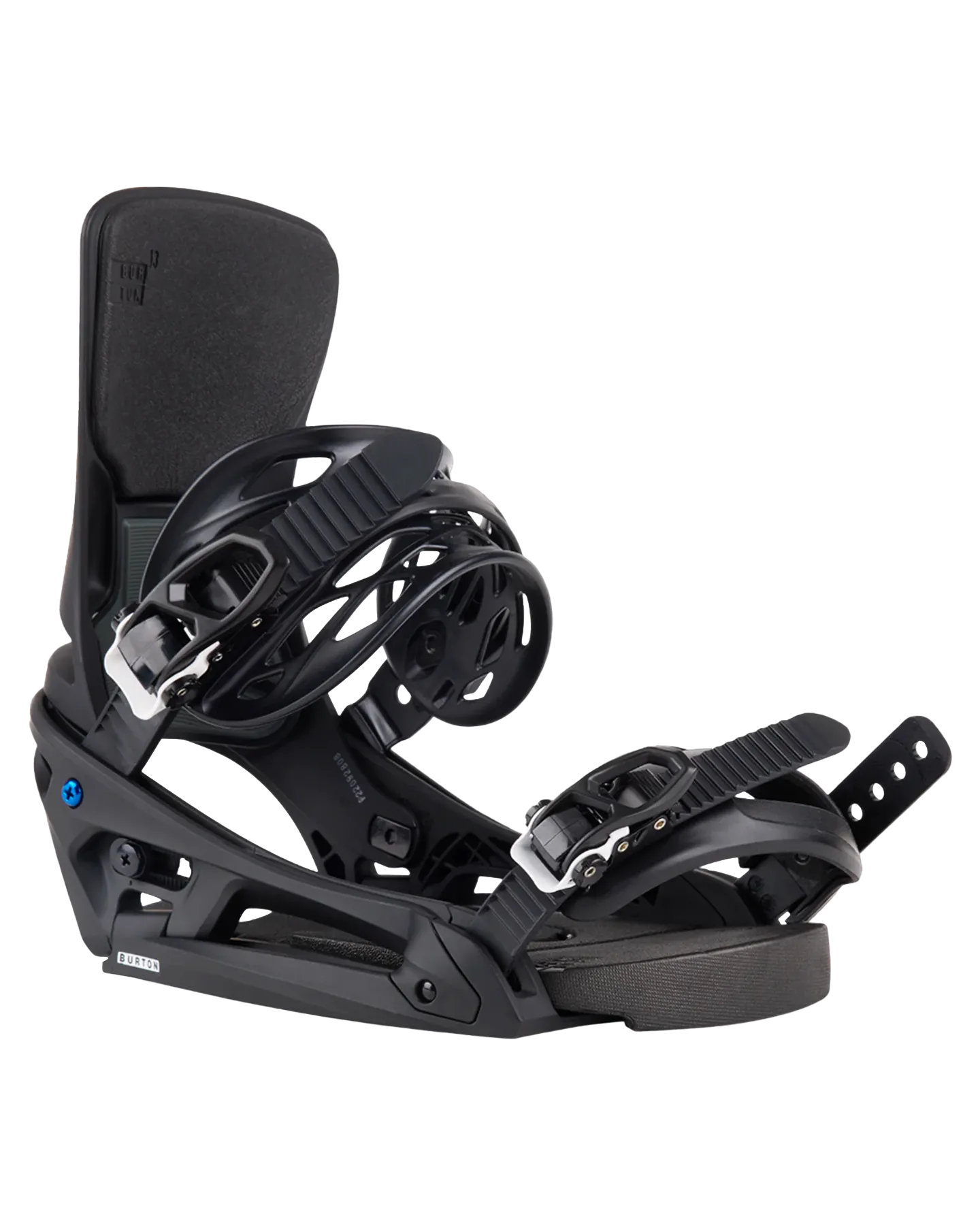 Burton Men's Cartel X Est Snowboard Bindings - Black / White / Graphic - 2024