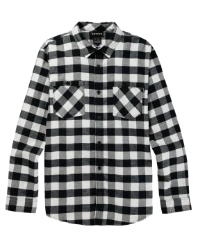 Burton Men's Favorite Long Sleeve Flannel - Stout White Buffalo Plaid