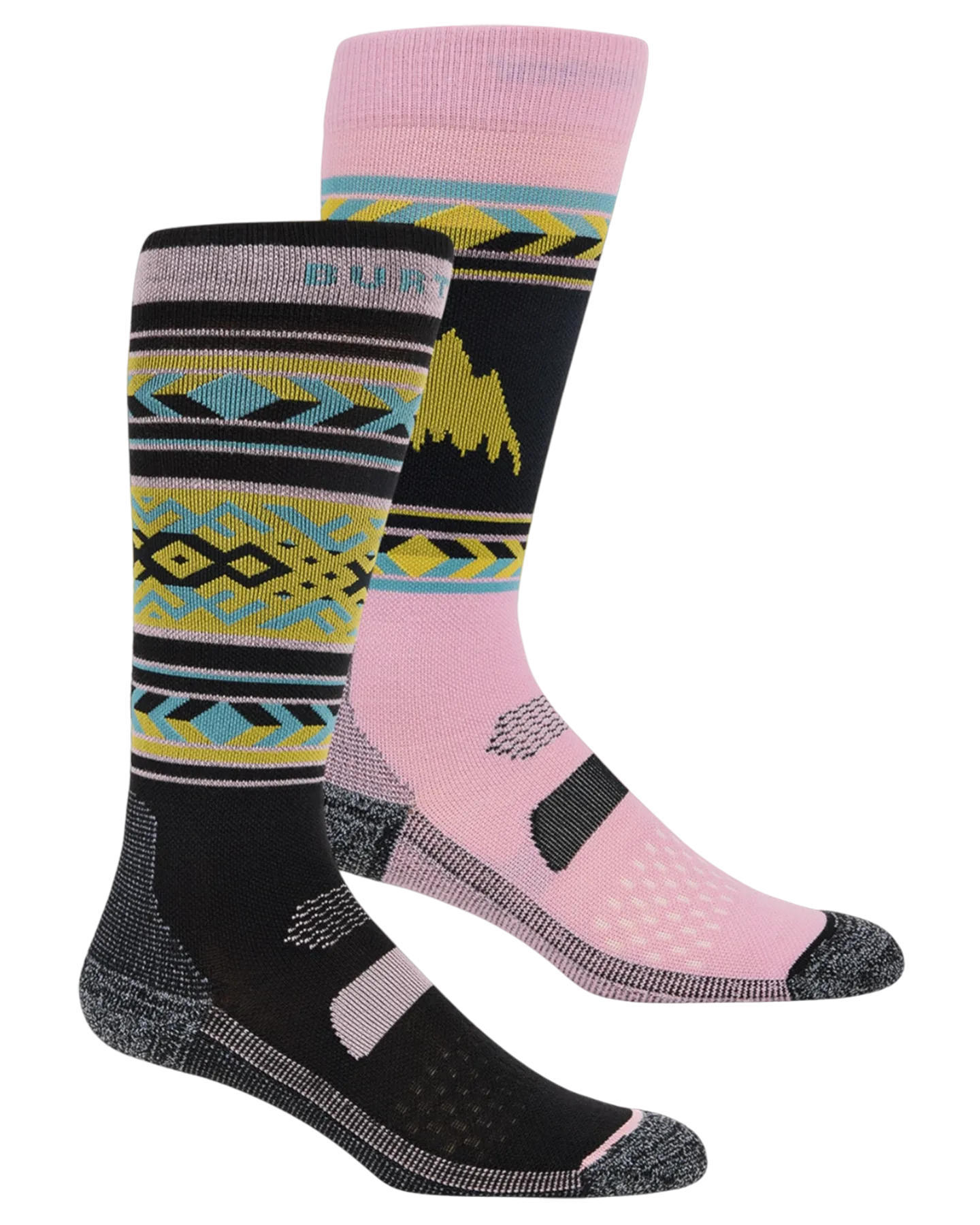 Burton Women's Performance Lightweight Sock 2-Pack - Powder Blush