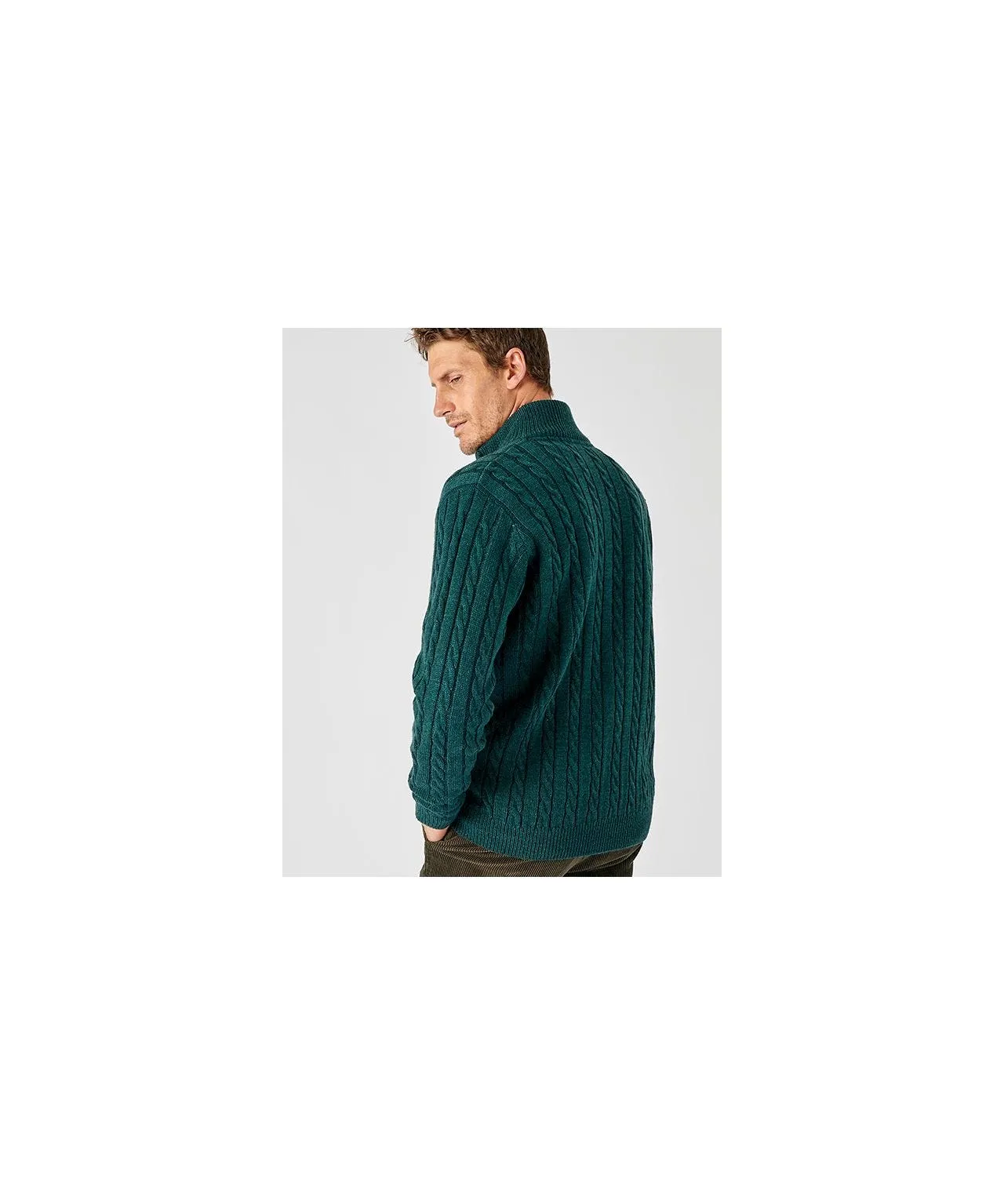 Cable Cardigan