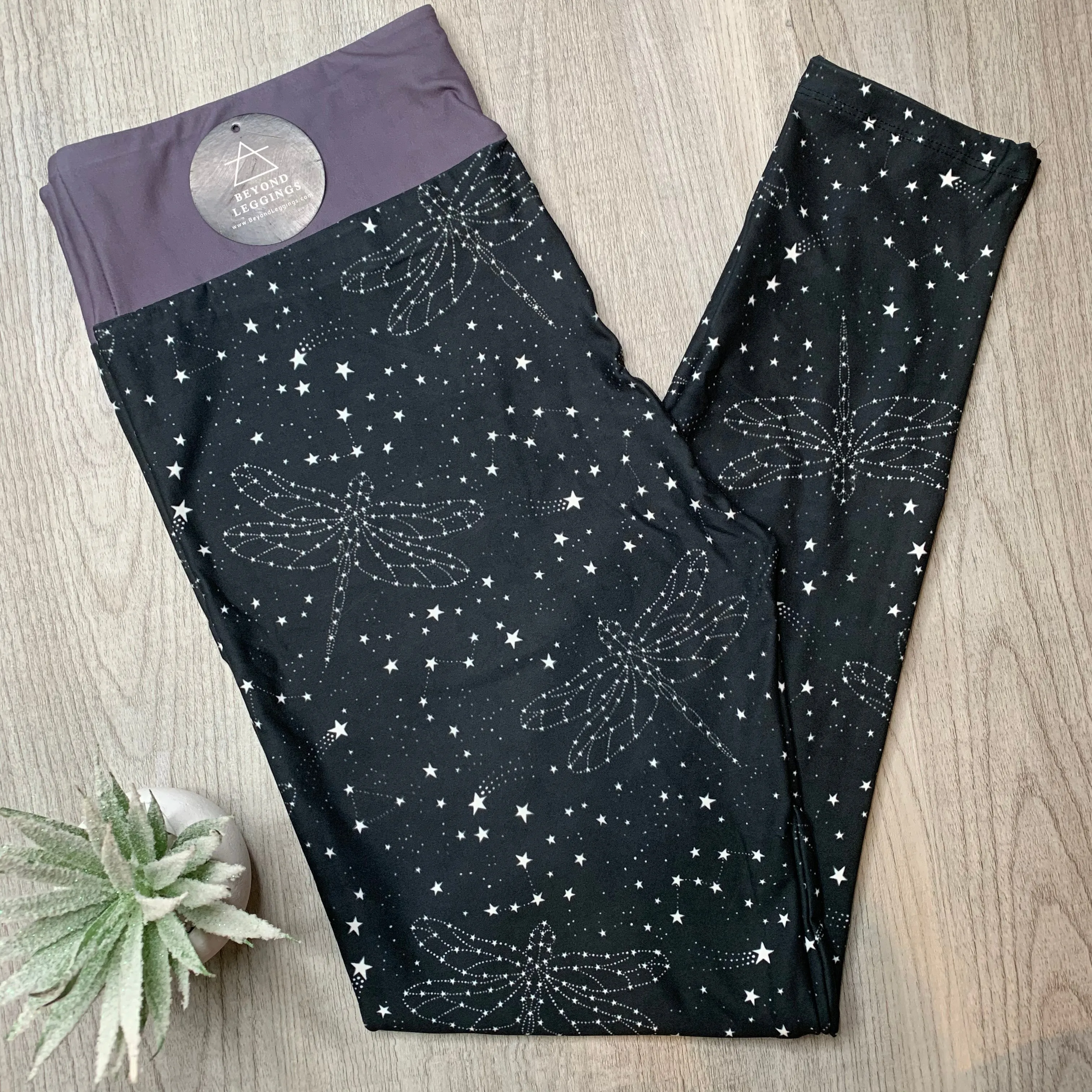 Celestial Dragonfly Soft Leggings