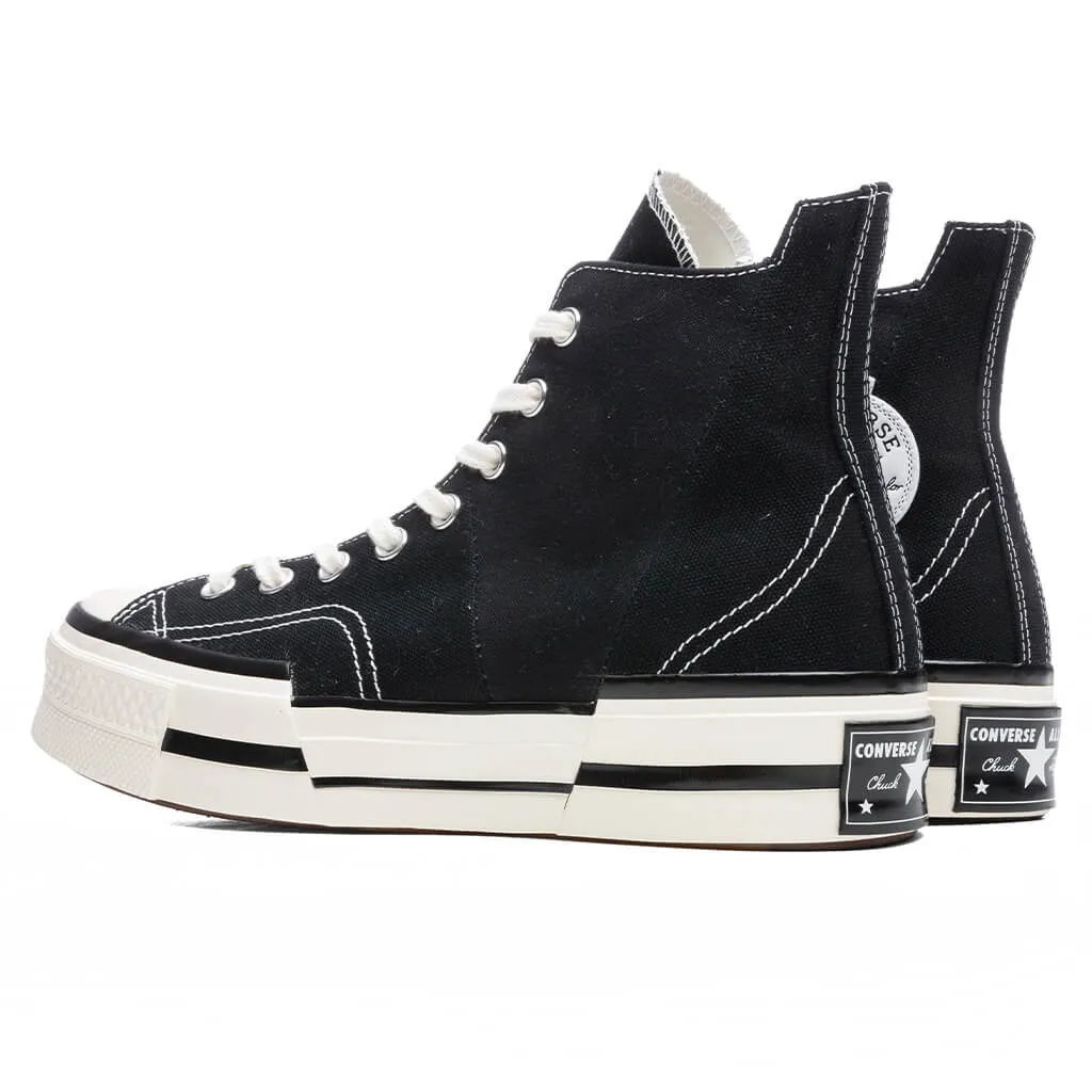 Chuck '70 Hi Plus - Black/Egret/Black