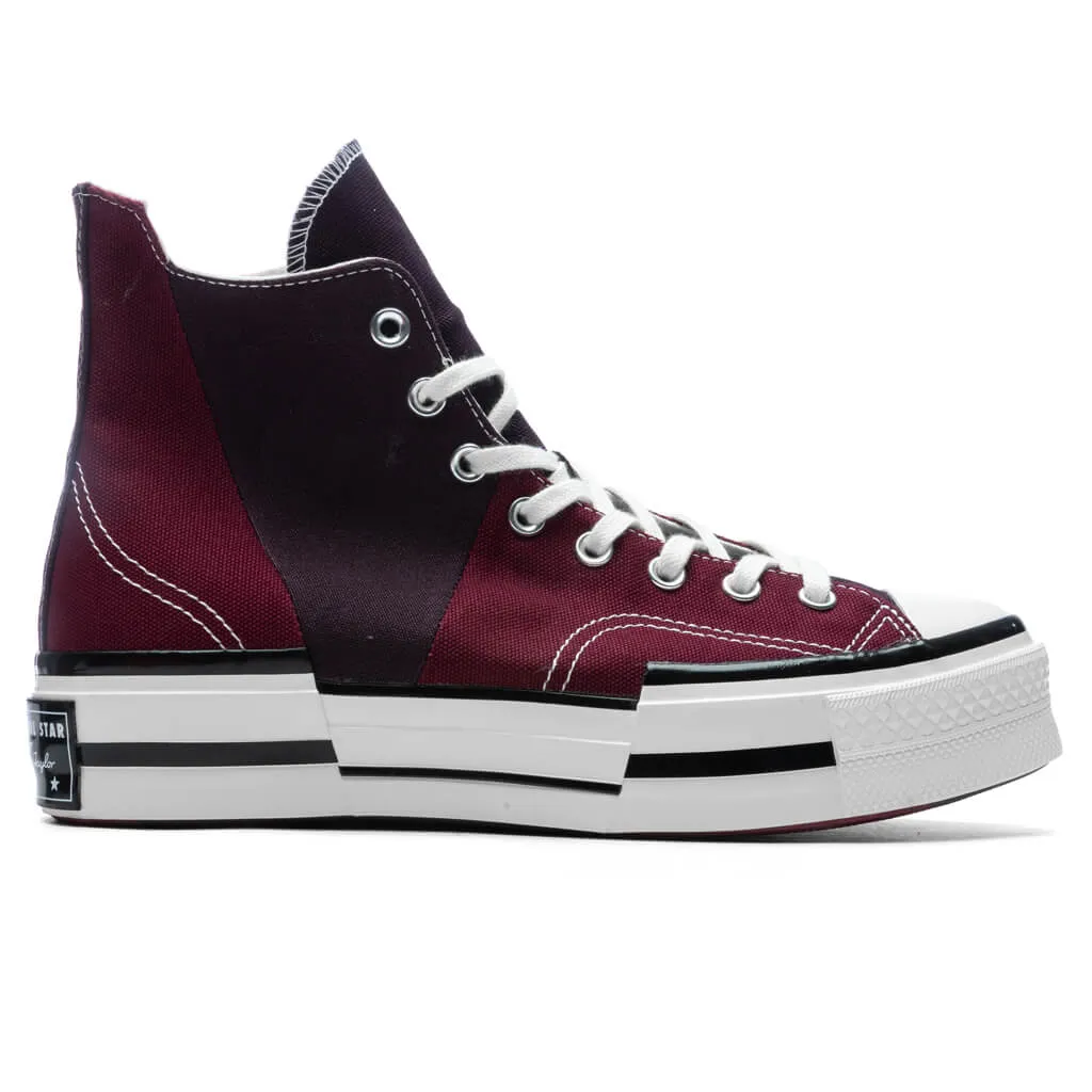 Chuck 70 Plus Counter Climate - Dark Beetroot/Egret/Black