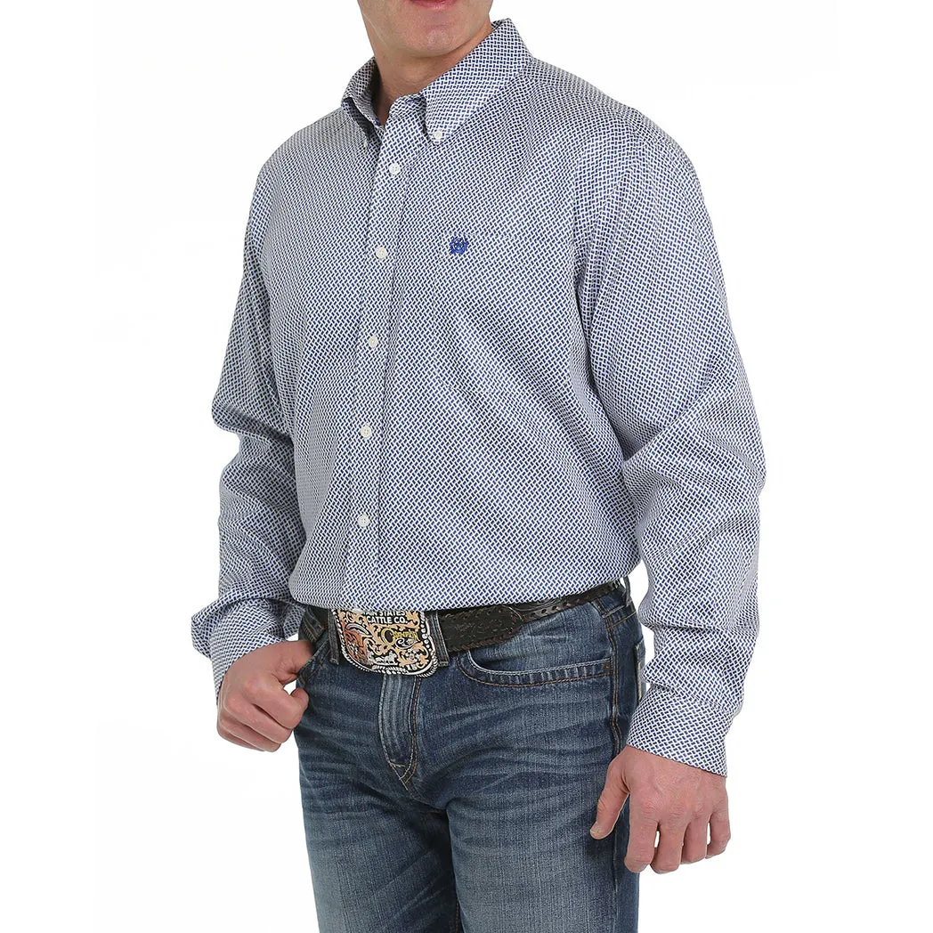 Cinch Men's Twill Weave Print Long Sleeve