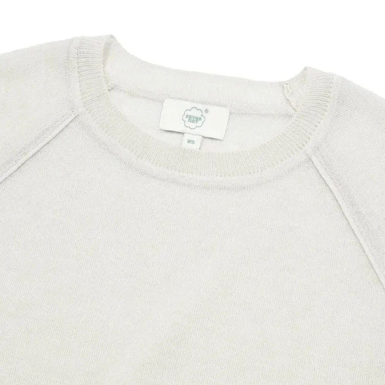 COVERNAT  |Linen Street Style Long Sleeves Plain Logo