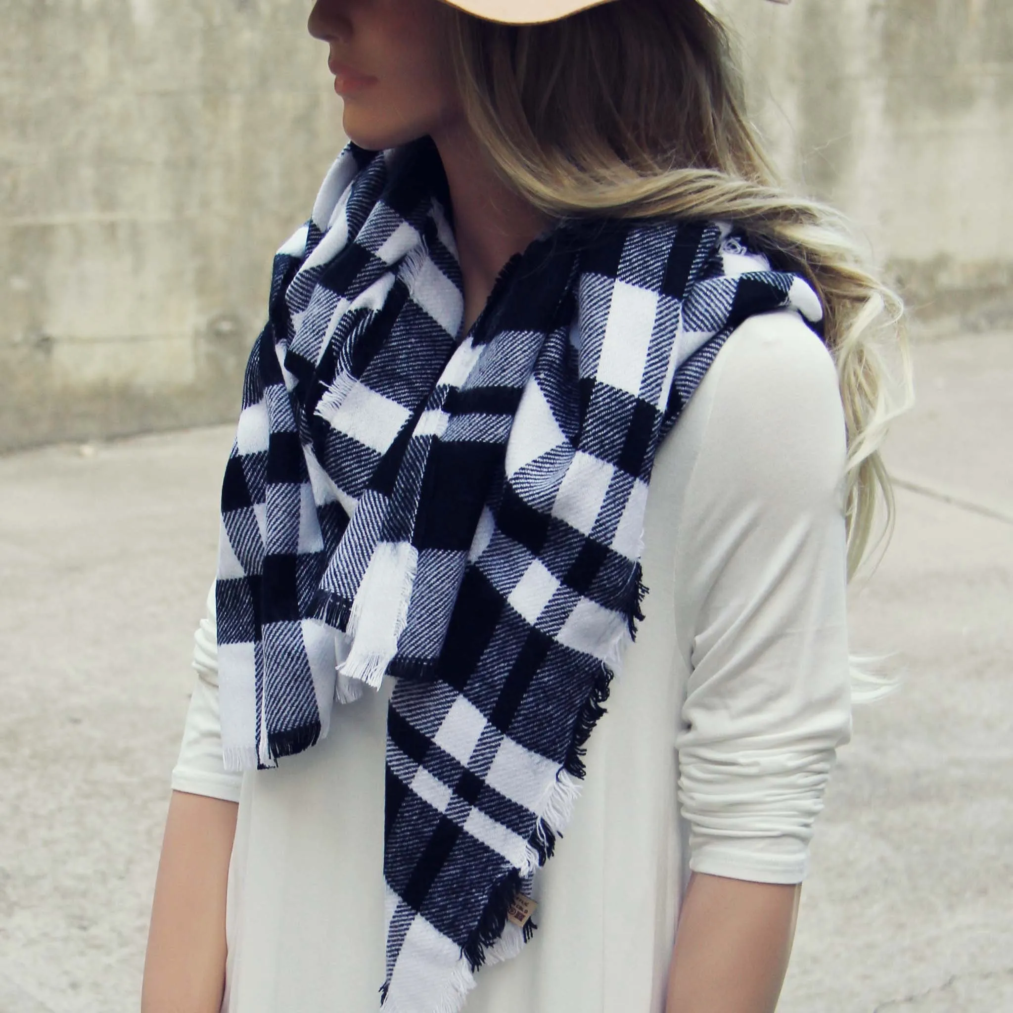 Cozy Buffalo Plaid Scarf