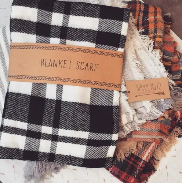 Cozy Buffalo Plaid Scarf