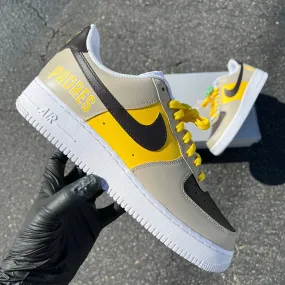 Custom Hand Painted San Diego Padres Nike Air Force 1