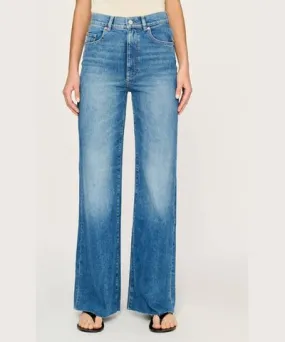 DL1961 Hepburn Wide Leg Jeans In Driggs