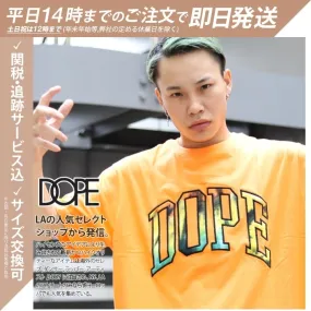 DOPE  |Crew Neck Pullovers Unisex Street Style Tie-dye Cotton