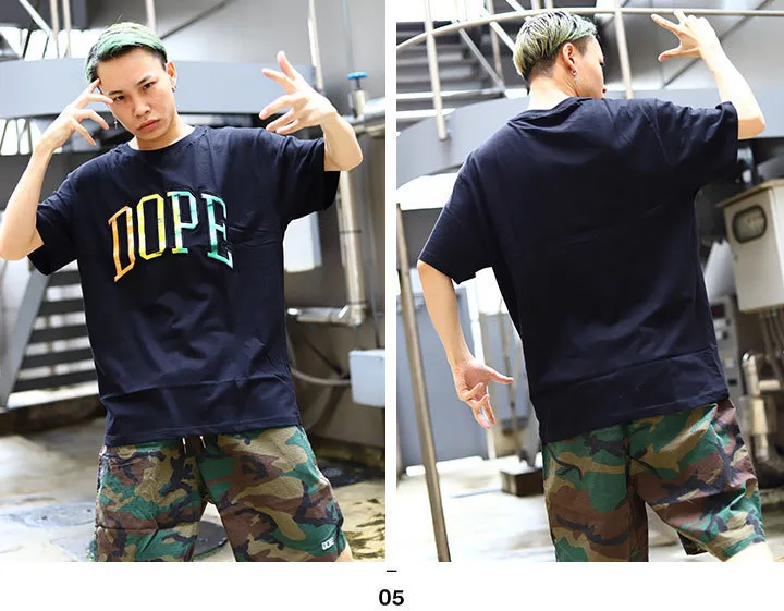 DOPE  |Crew Neck Pullovers Unisex Street Style Tie-dye Cotton