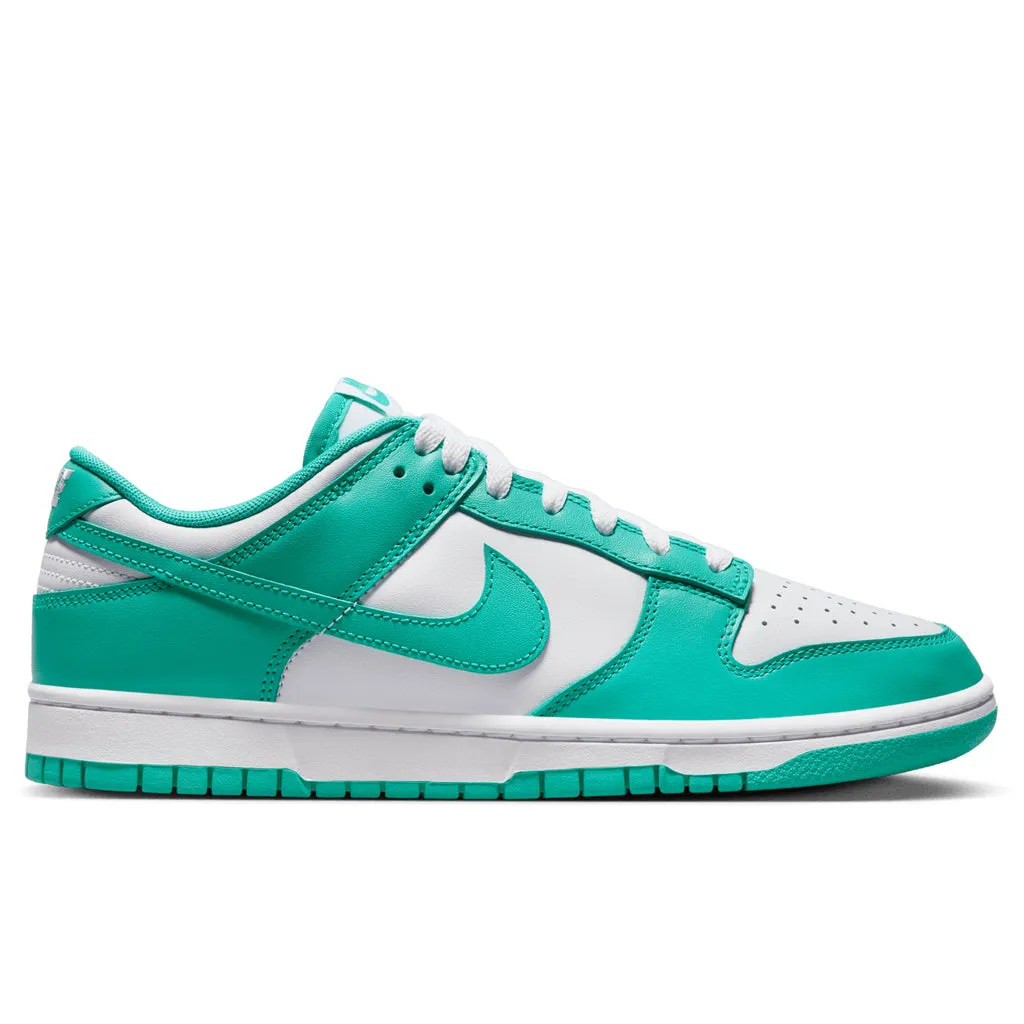 Dunk Low Retro - White/Clear Jade