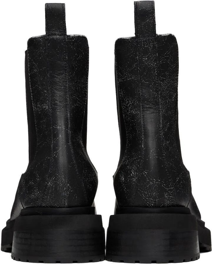 Eckhaus Latta Black Mike Boots