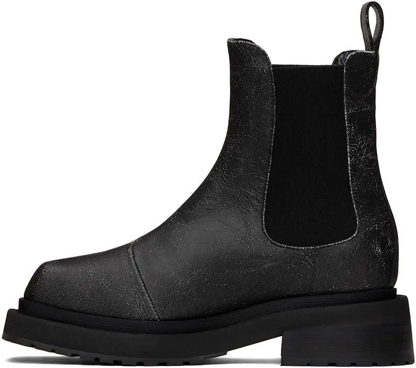 Eckhaus Latta Black Mike Boots