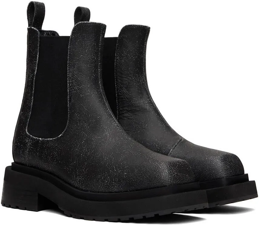 Eckhaus Latta Black Mike Boots