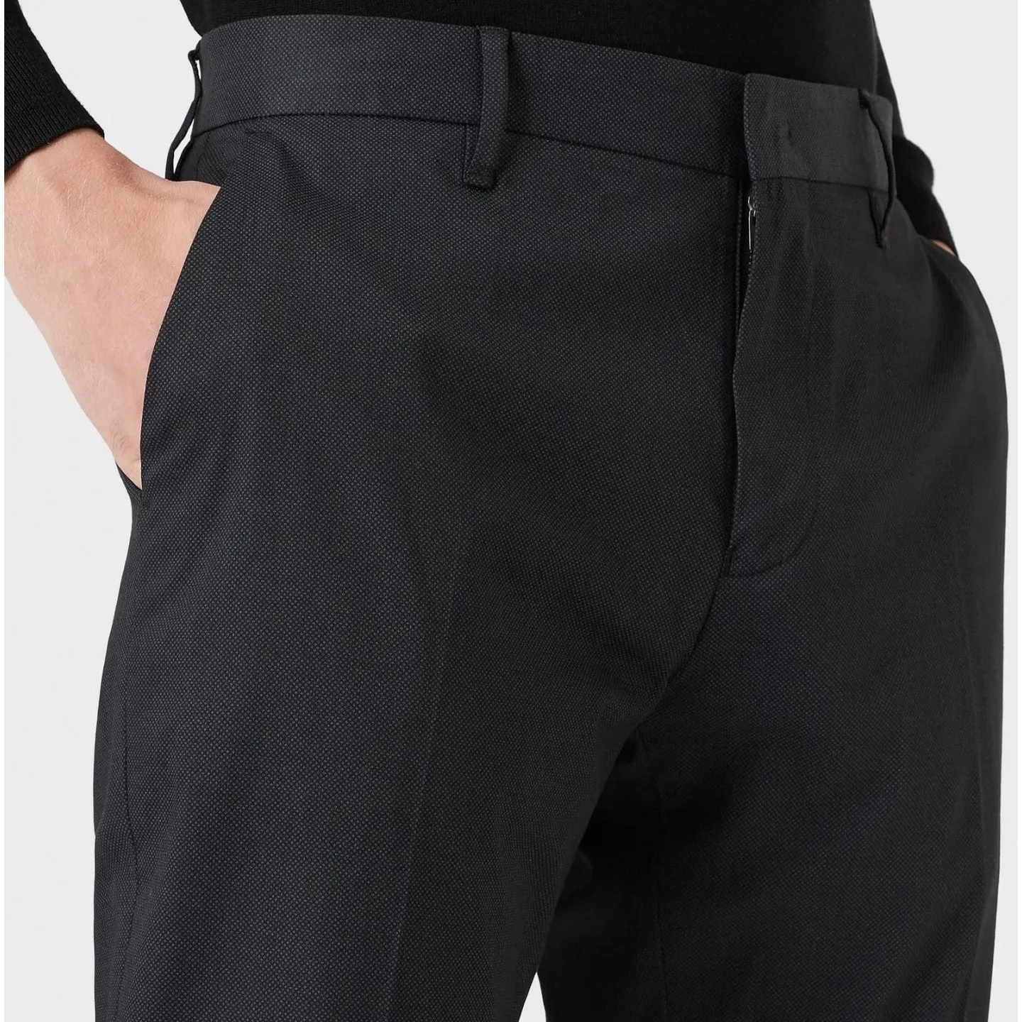 Emporio Armani Charcoal Dress Pants