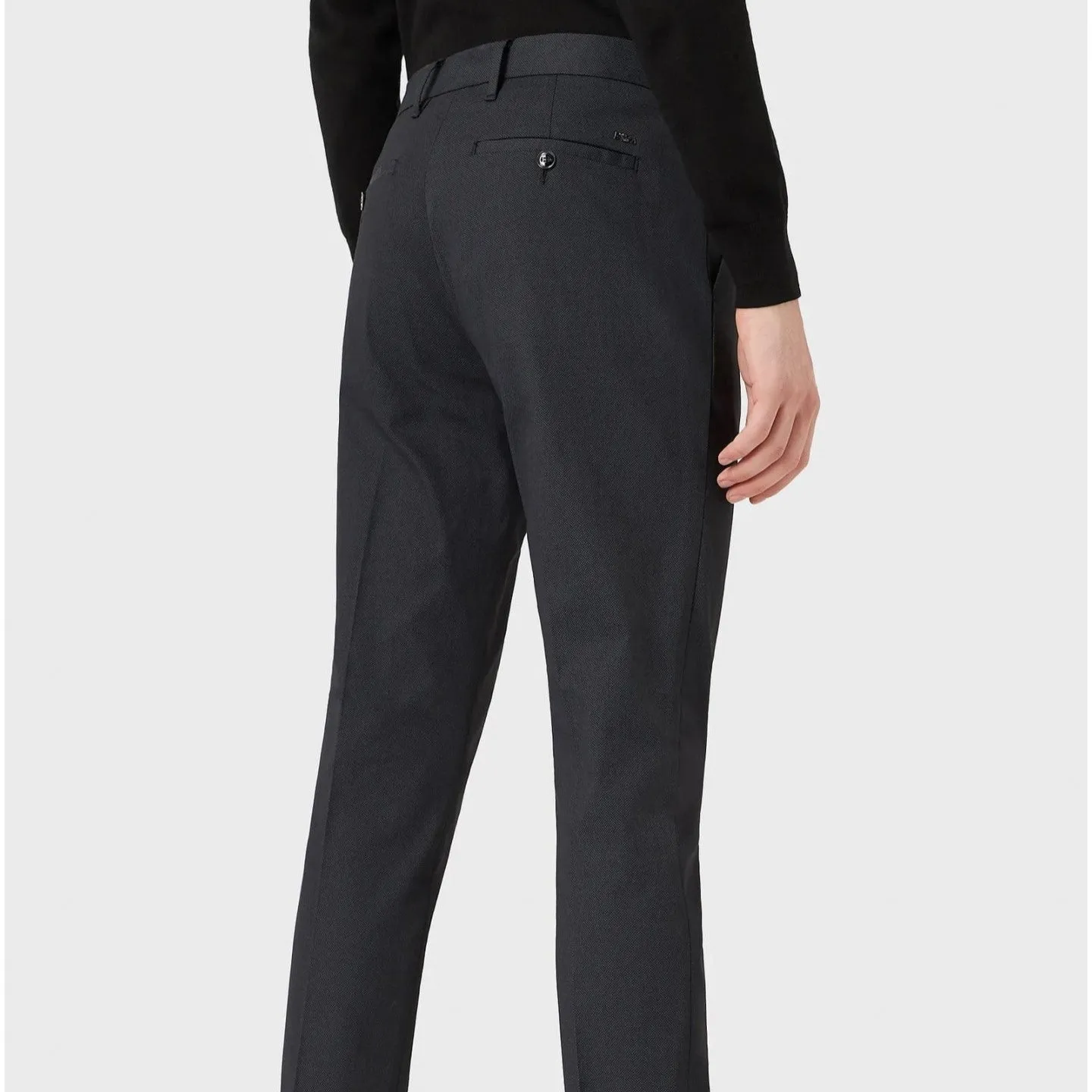 Emporio Armani Charcoal Dress Pants