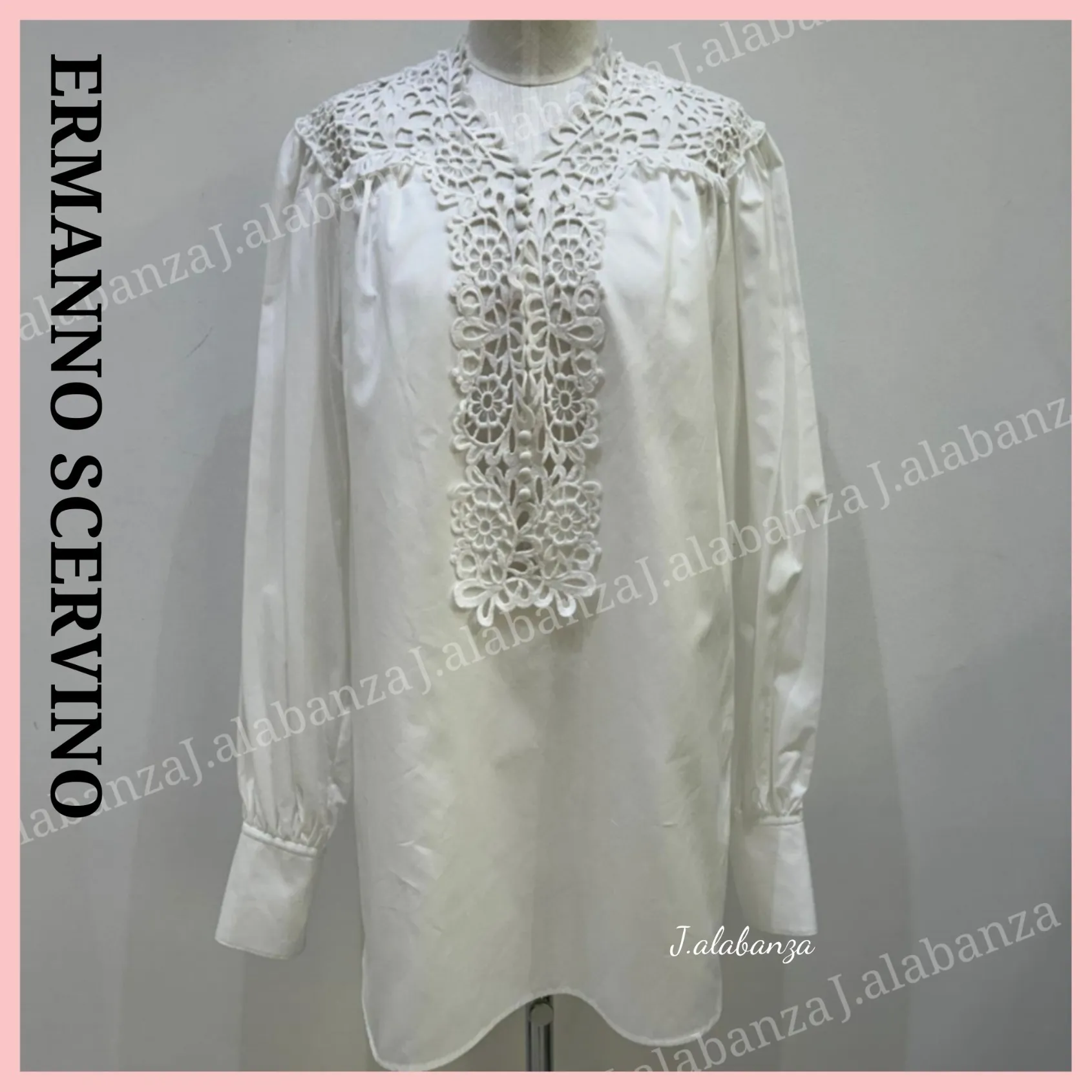 ERMANNO SCERVINO  |Flower Patterns Casual Style Long Sleeves Plain