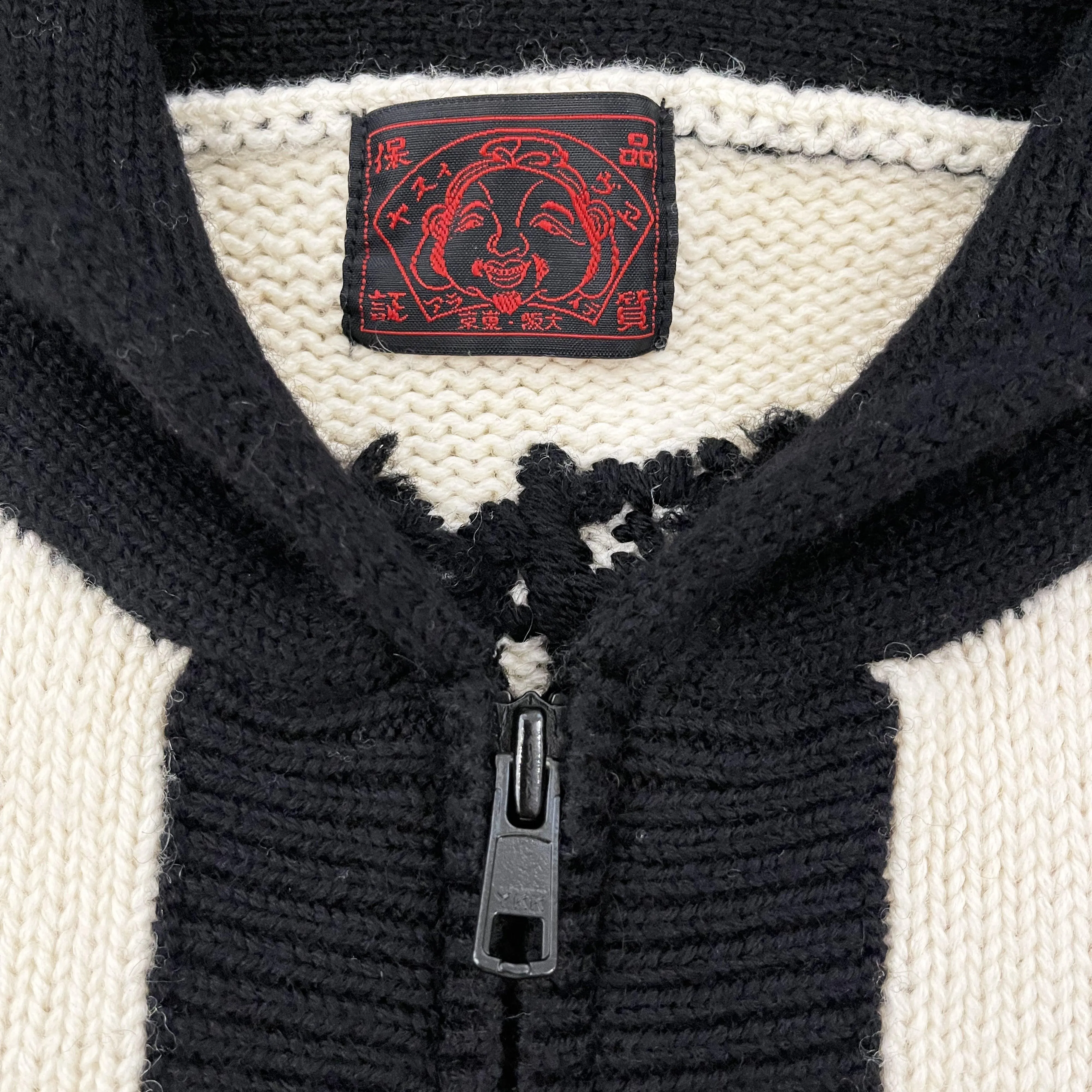 Evisu Cowichan Knitted Cardigan