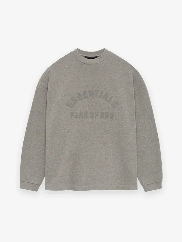 FEAR OF GOD  |Crew Neck Pullovers Unisex Street Style Long Sleeves Cotton