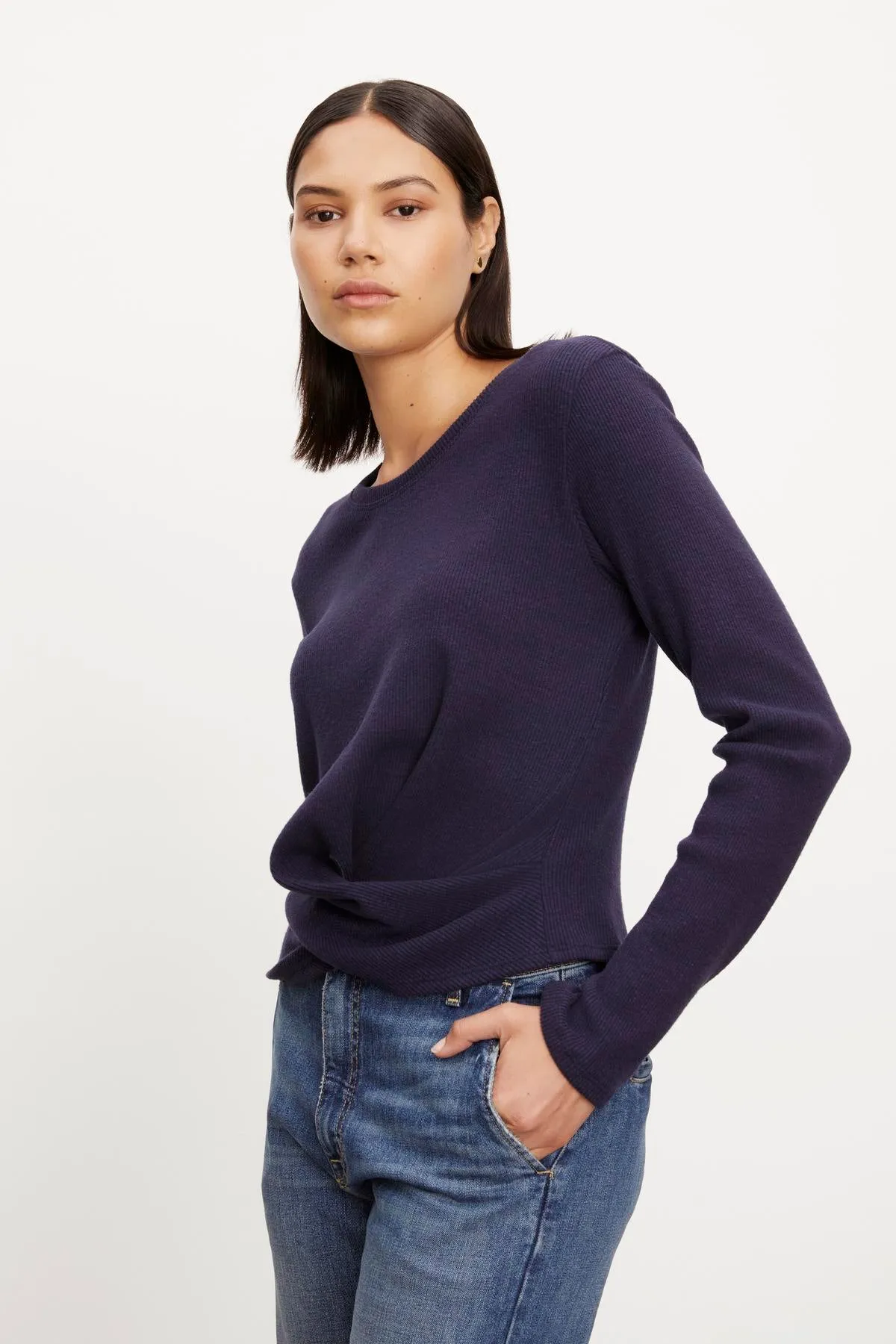 GEONNA BRUSHED RIB TOP