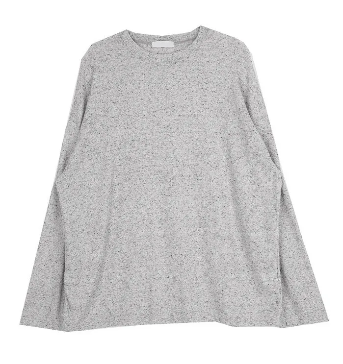 HOLY IN CODE  |Crew Neck Pullovers Unisex Linen Street Style U-Neck