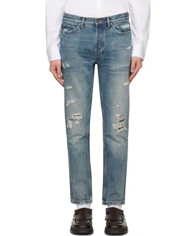 Hugo Blue Tapered-Fit Jeans