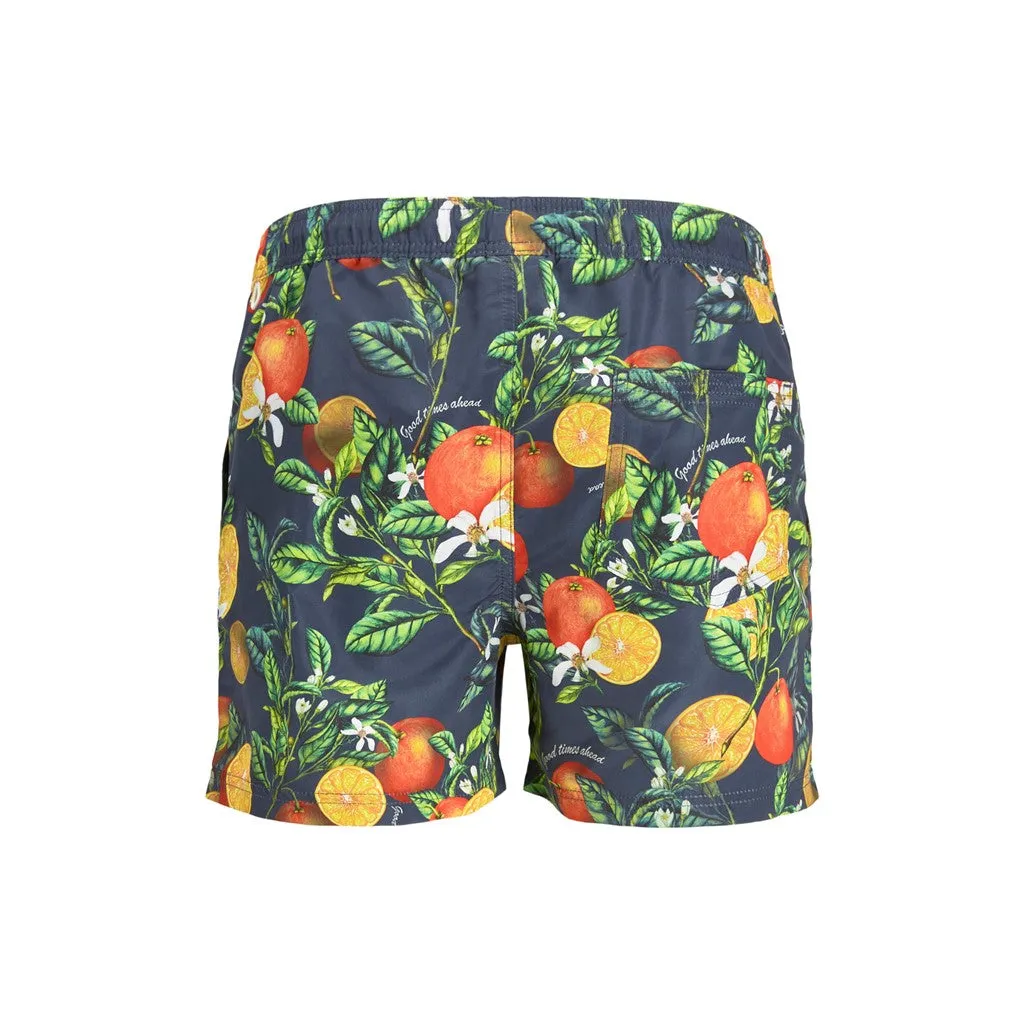 Jack & Jones Mens Swim Shorts 'Jji Crete' AKM Flowers