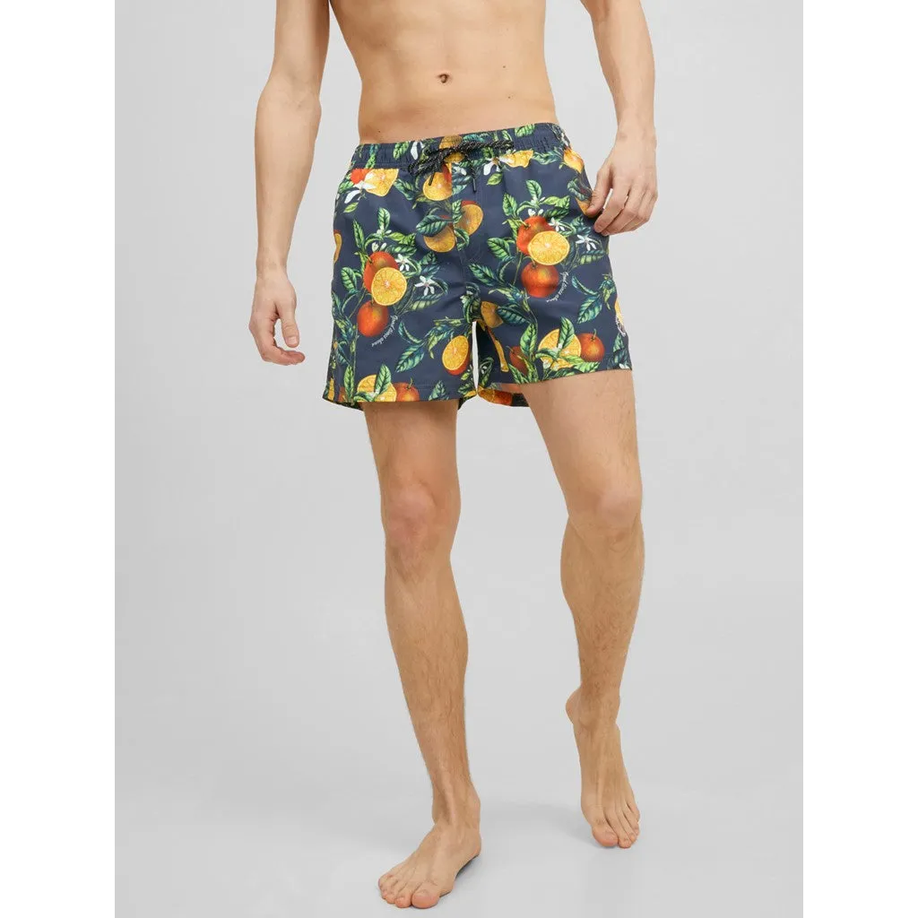 Jack & Jones Mens Swim Shorts 'Jji Crete' AKM Flowers