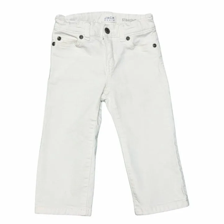 Janie and Jack White Denim Pants