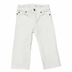 Janie and Jack White Denim Pants