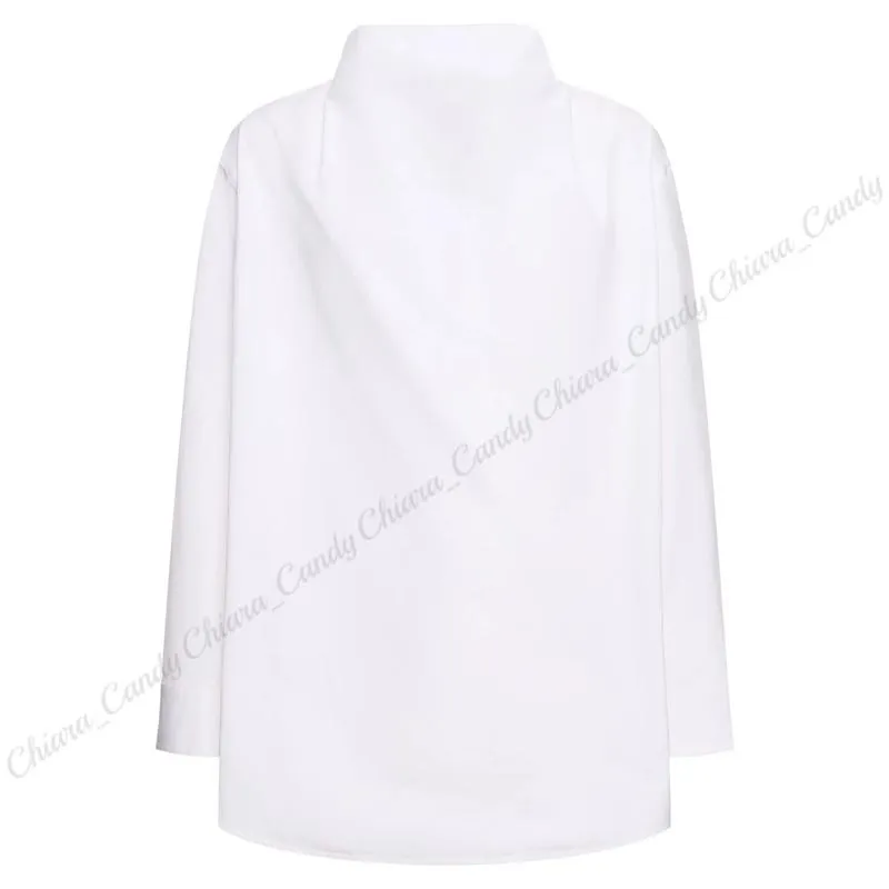 Jil Sander  |Long Sleeves Plain Cotton Designers Shirts