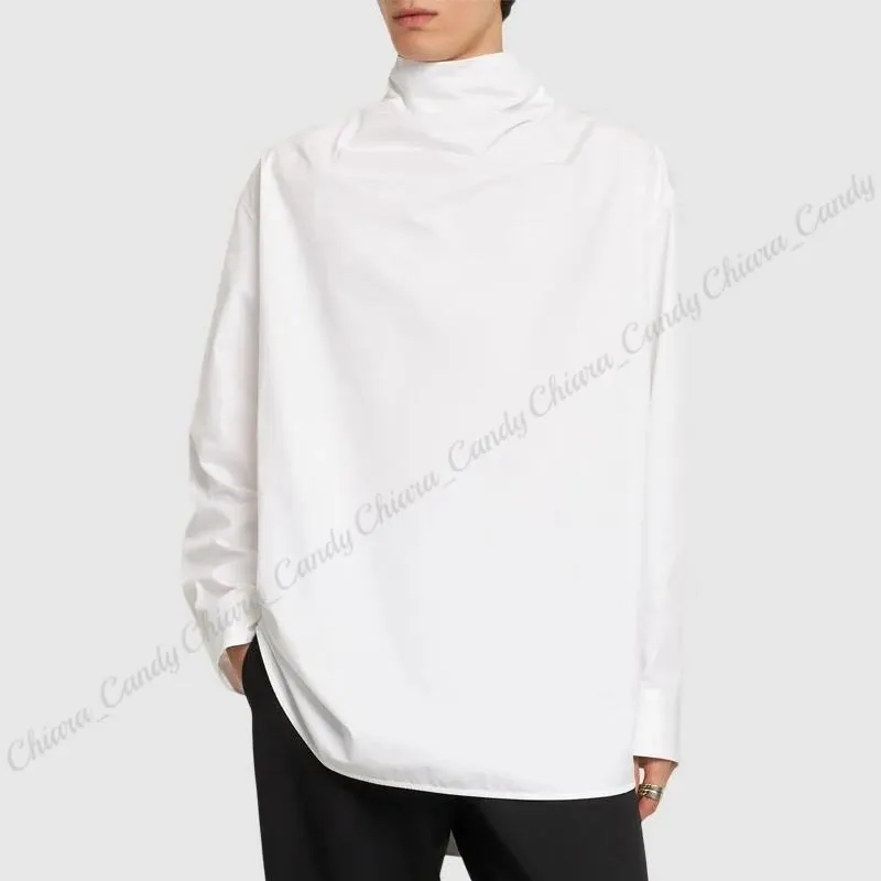 Jil Sander  |Long Sleeves Plain Cotton Designers Shirts