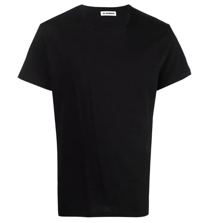 JIL SANDER NAVY  |Pullovers Studded Street Style U-Neck Short Sleeves Fringes