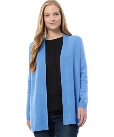 Jones New York Women's Petite Open Front Cardigan