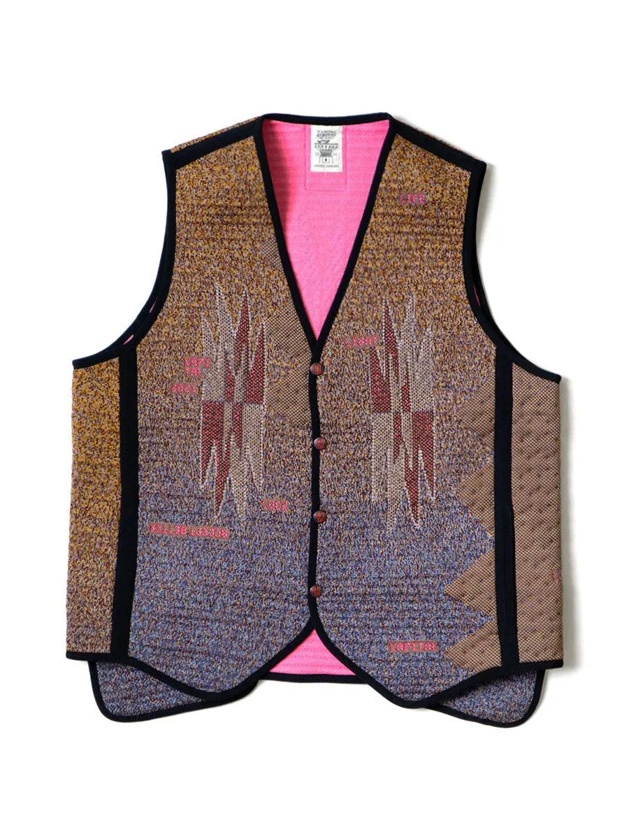 Kapital 3D Knit Hyperch Mayo Vest 2021_K2110SJ105