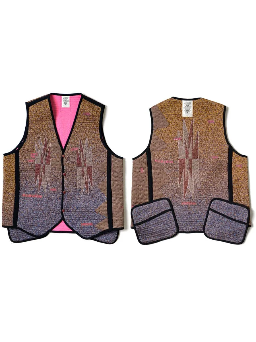 Kapital 3D Knit Hyperch Mayo Vest 2021_K2110SJ105