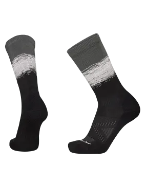 Le Bent The Range Light Cushion Crew Hike Sock - Black